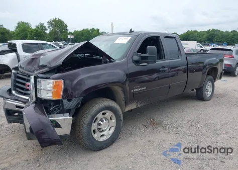 2008 GMC Sierra 2500Hd Sle2 z USA, uszkodzony, nr VIN 1GTHC29648E215313